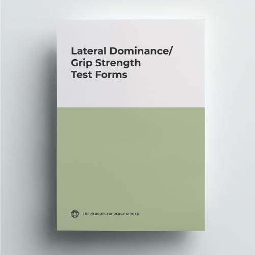 Lateral Dominance/Grip Strength Test Forms
