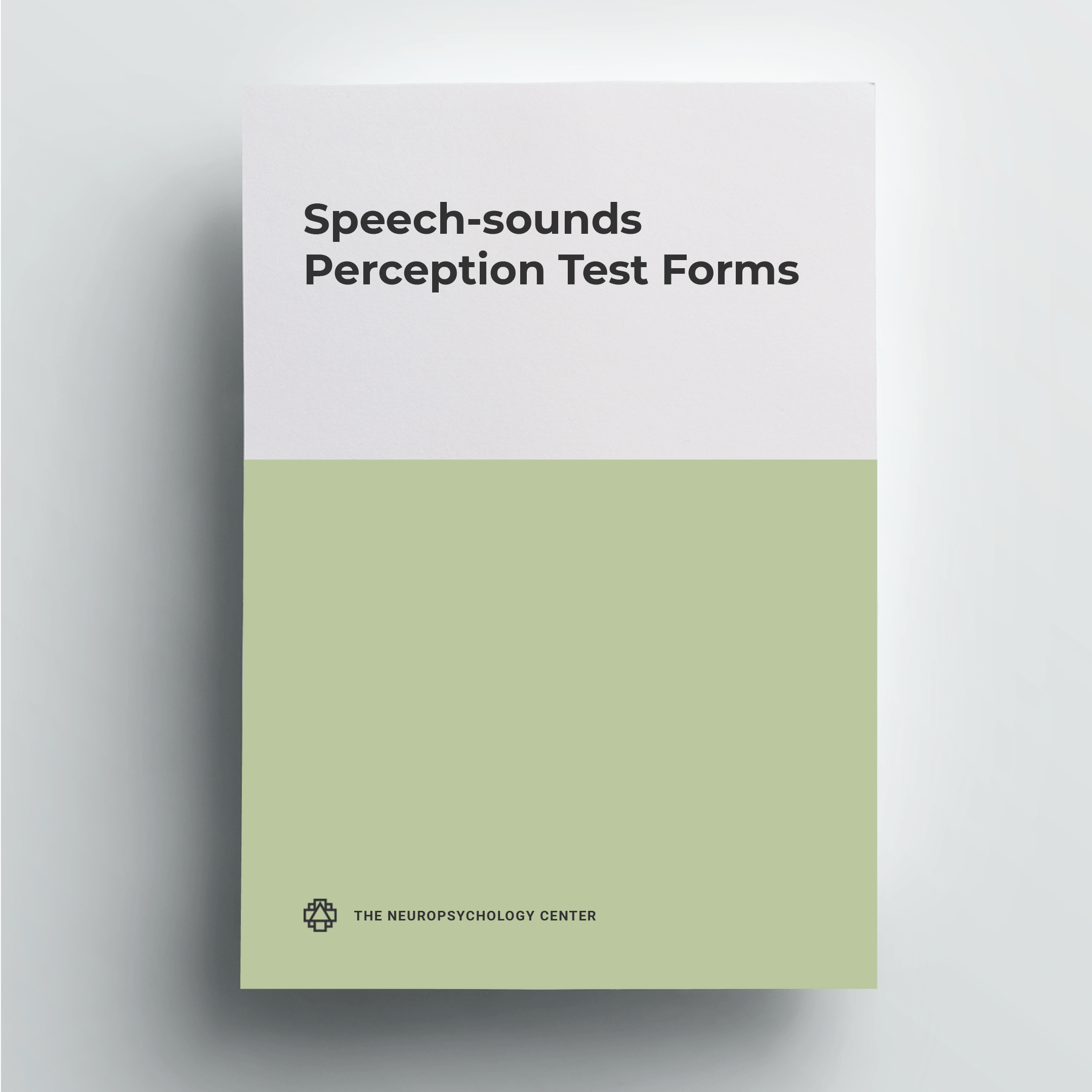Speech-sounds Perception Test Forms